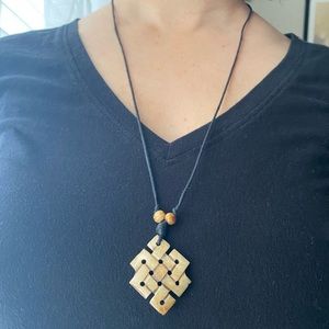 Nepal handmade Faux Ivory.
